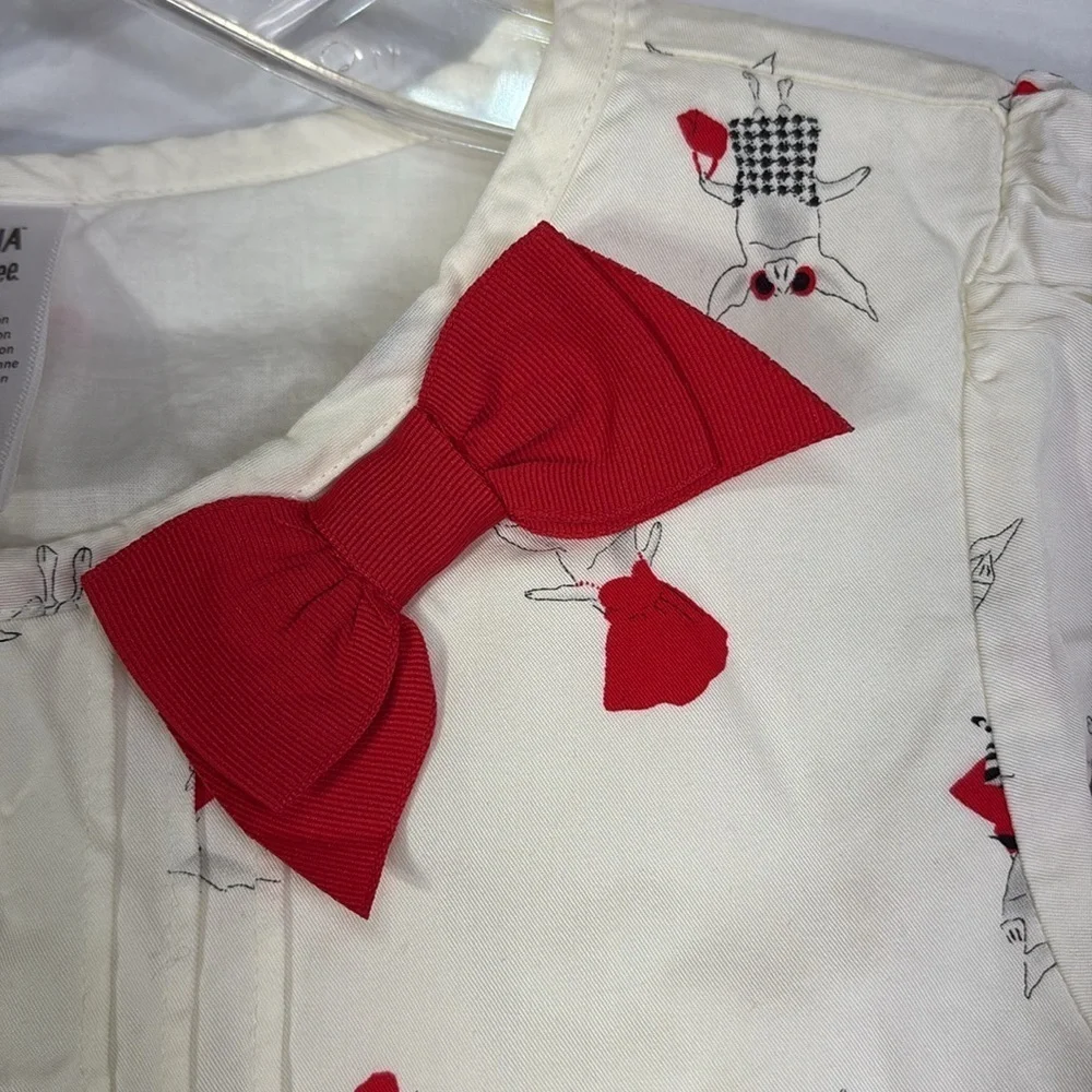 ♣️ Olivia, the pig for Gymboree dress top